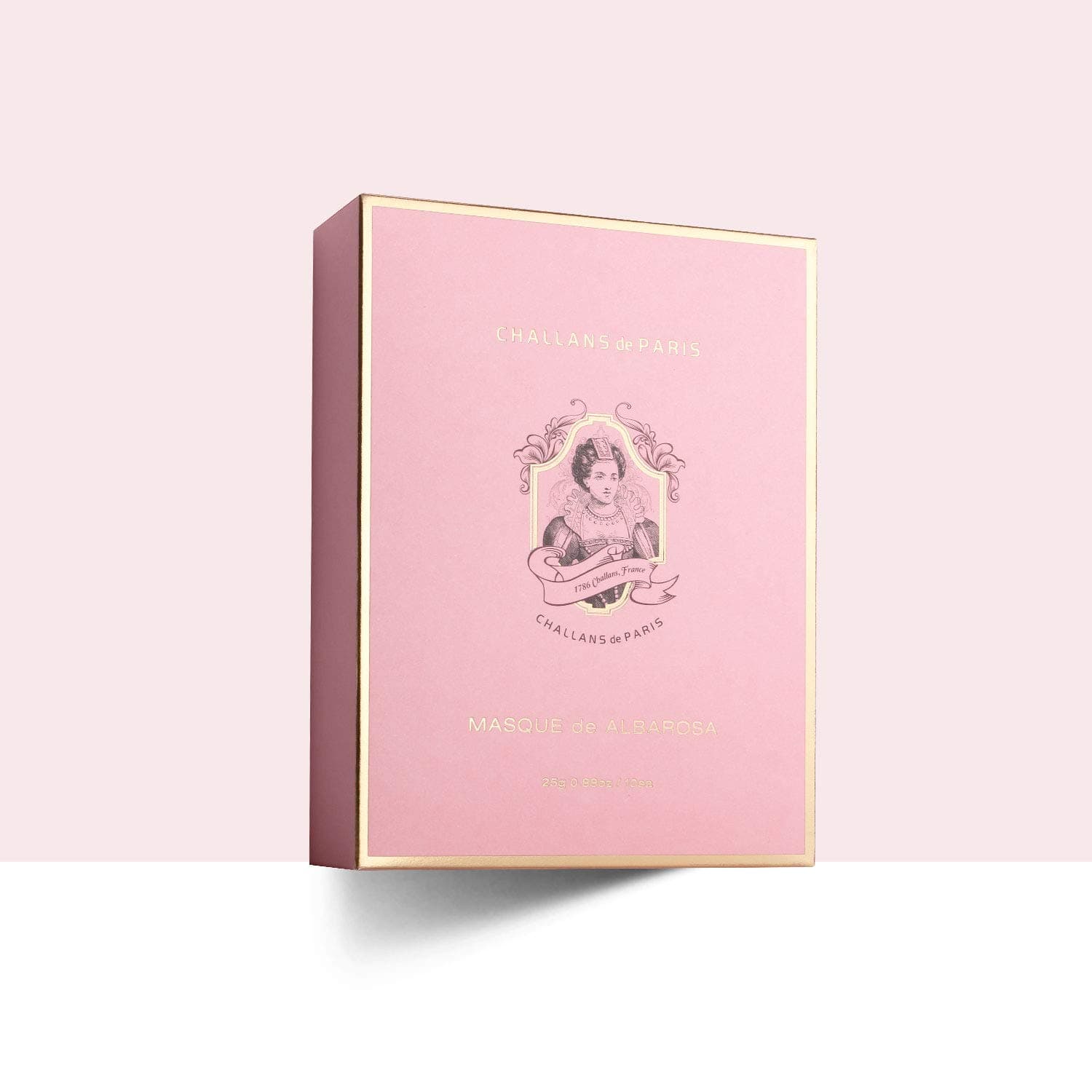 CHALLANS de PARIS MASQUE de ALBAROSA (10 sheet face masks) for Brighten Dark Spots and Preventing Freckles, K-Beauty Skin Care