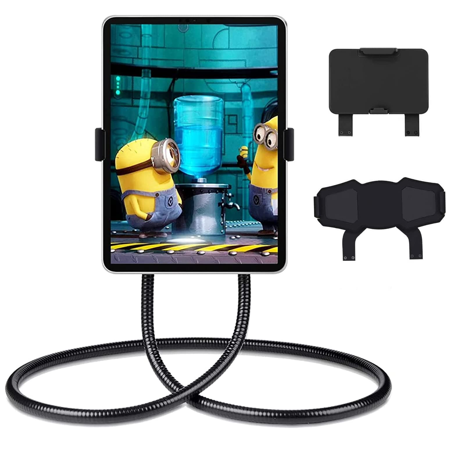 Cell Phone Holder, Universal Neck Phone Holder for Bed Mobile Phone Stand Flexible Long Arm Gooseneck Stand Multiple Function Lazy Bracket for iPhone 12 11 Pro Xs Max 8 7 Samsung S10 and More