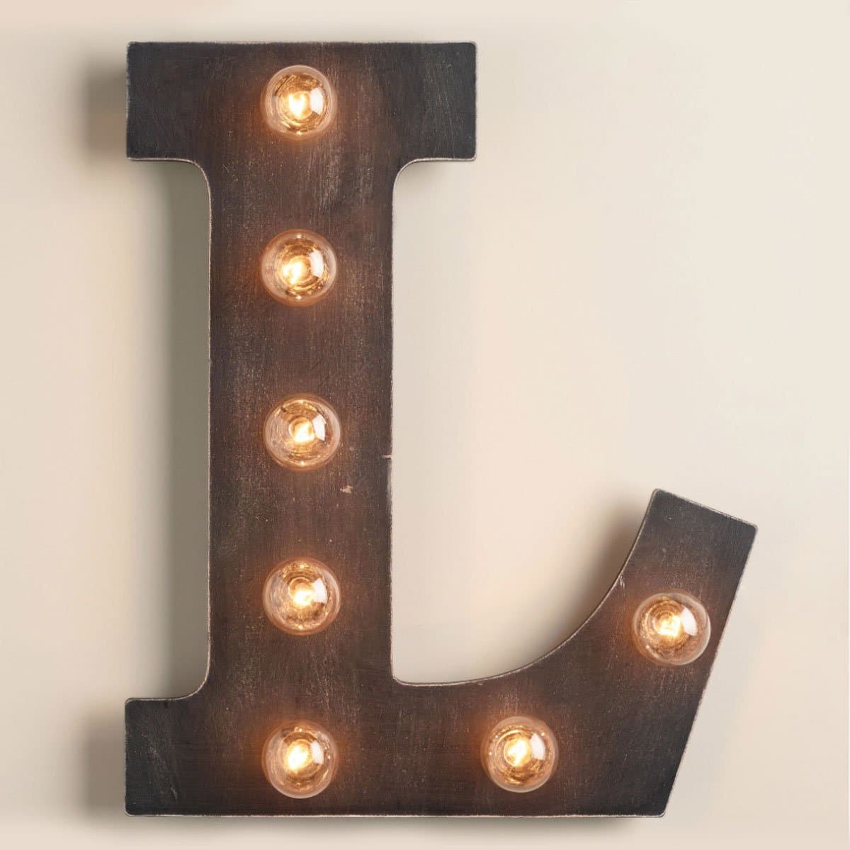 16" Marquee Letter "L"