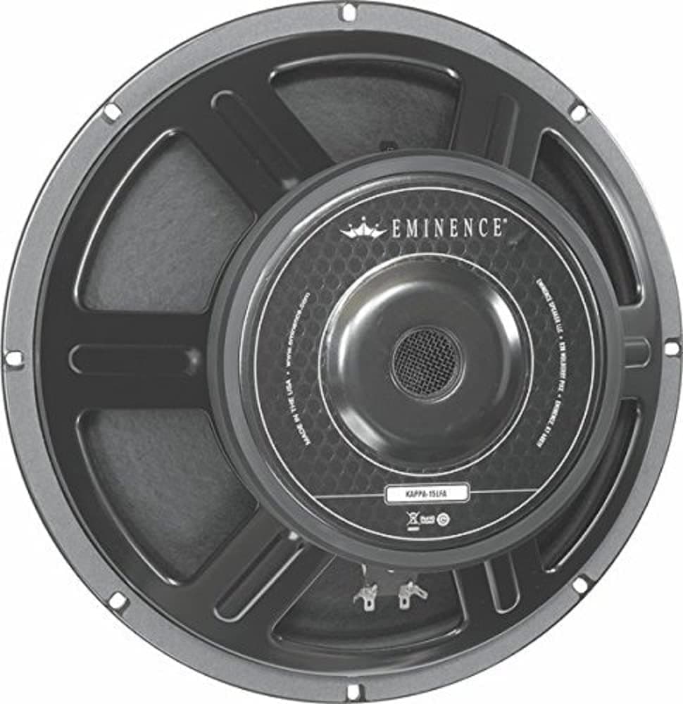 American Standard Kappa-15LFA 15" Pro Audio Speaker, 600 Watts at 8 Ohms, Black