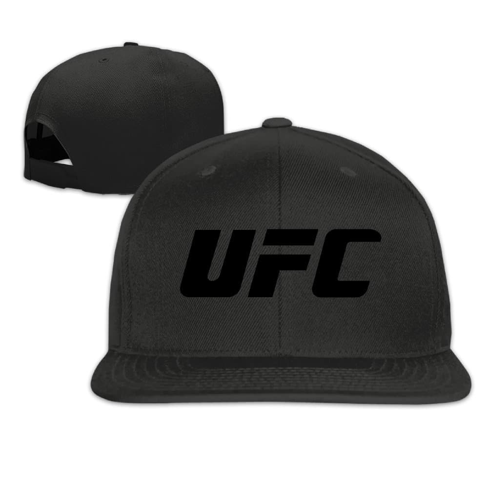 QIDAMIAO Unisex Adult UFC Logo Snapback Hats