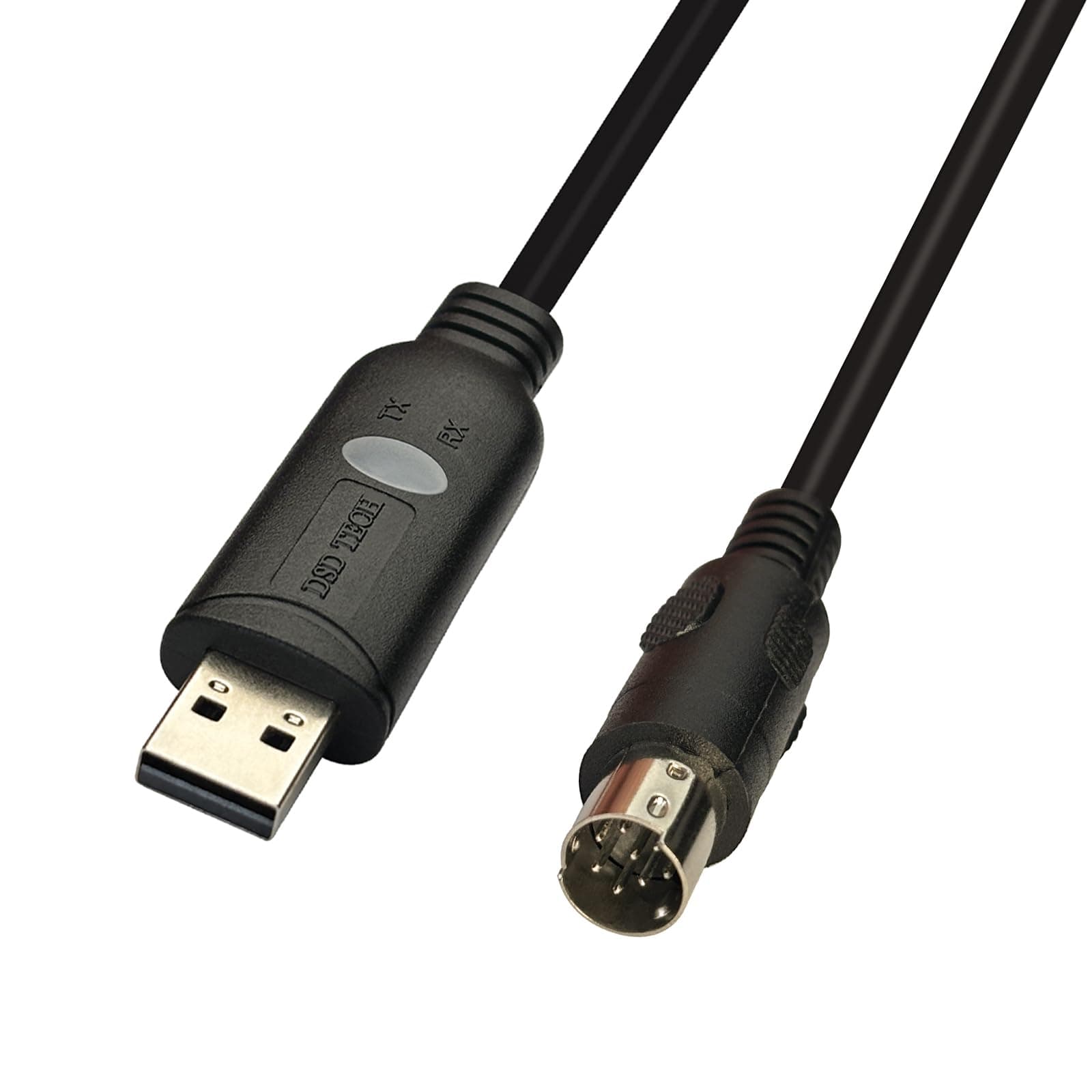 DSD TECH SH-P8V 4.9FT USB RS422 Programming Cable for Mitsubishi PLC FX3U and FX Series