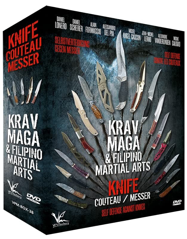 3 DVD Box Collection Krav Maga & Filipino Martial Arts - Self defense against Knives