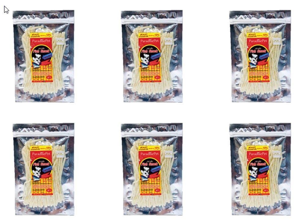 6 Sachets Brown Sugar Pet Store ParadisePet Sugar Glider Food and Supplies Fish Snack 30 g.