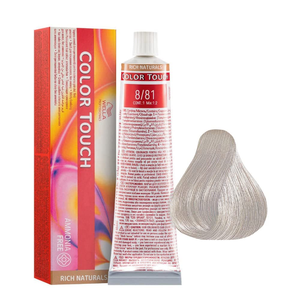 Wella Professionals Color Touch 8/81 Light Blonde Pearl-Ash 60 ml