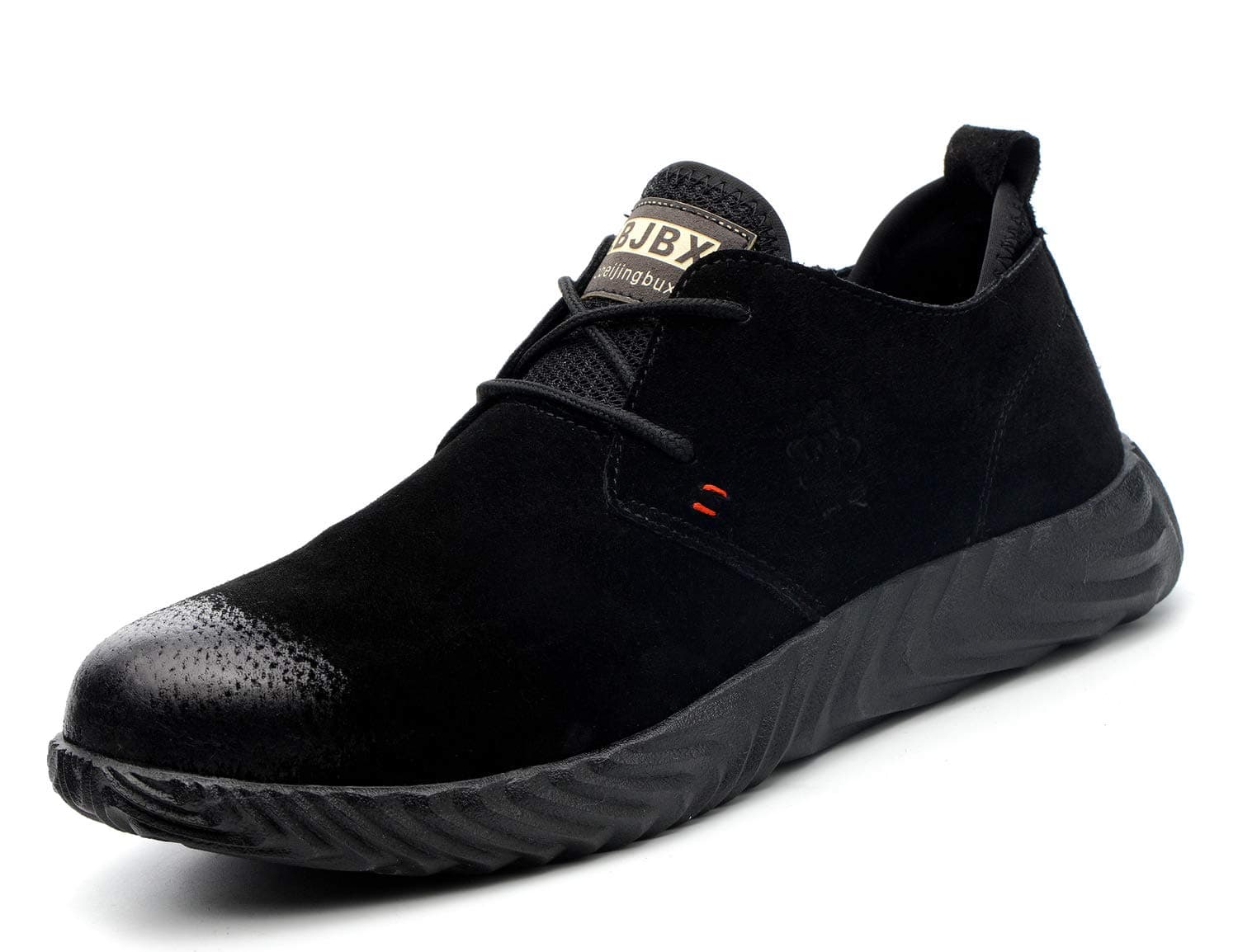 VOLKLAND Men Casual Leather Steel Toe Safety Shoe