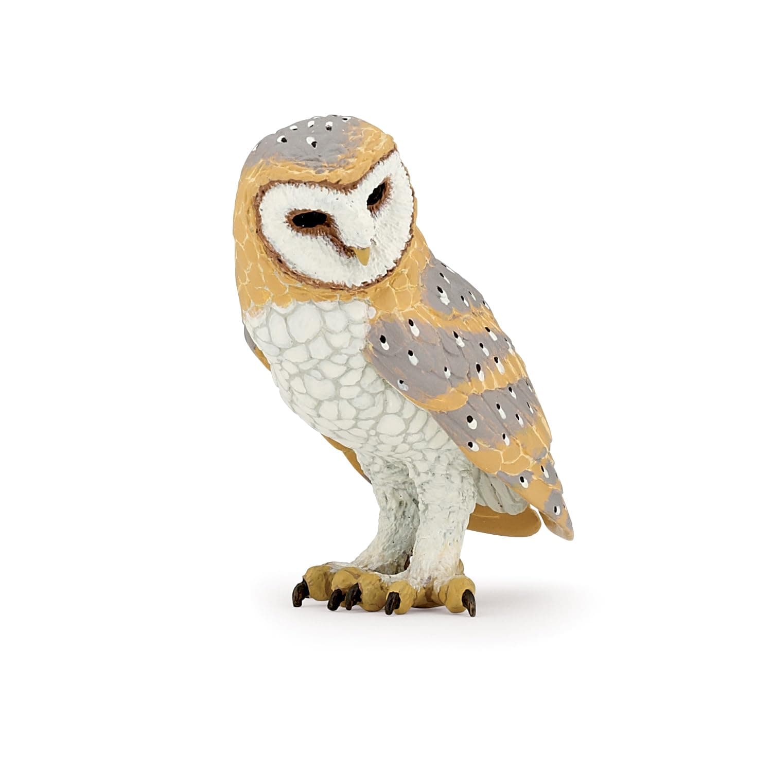 Hand-Painted - Figurine -Wild Animal Kingdom - Owl -53000 -Collectible - for Children - Suitable for Boys and Girls- from 3 Years Old