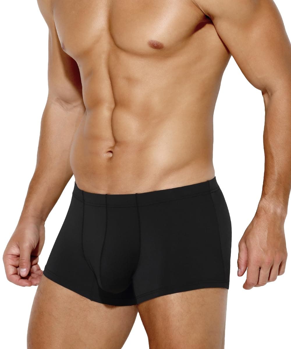 Men's Sexy Silky Trunks Underwear Boxer Briefs 1 Pack