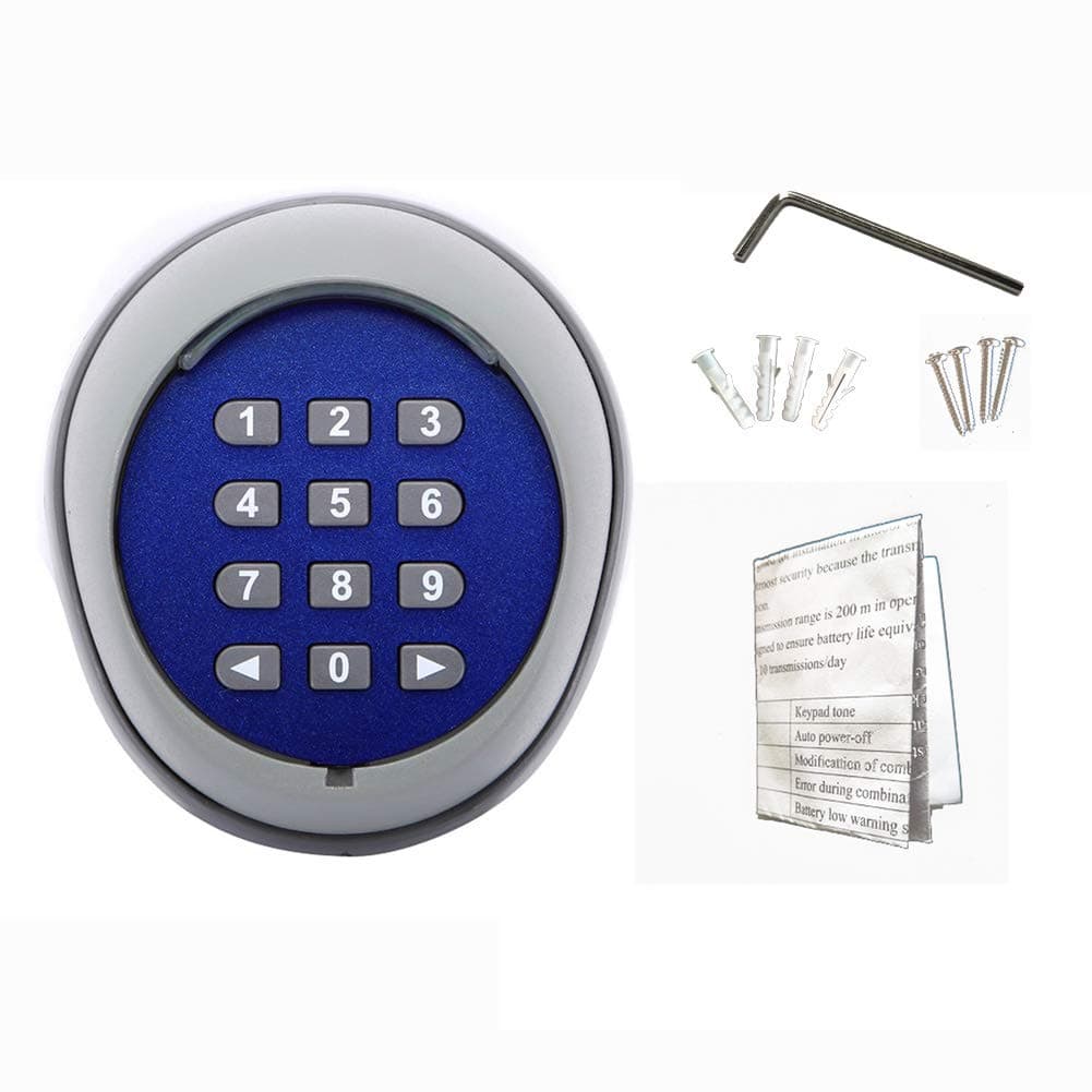 Wireless Keypad for Automatic Gate Opener, Keyless for Sliding Gate Operator Panel(Opener Accesssories,Only Compatible with GATEXPERT Gate Motor))