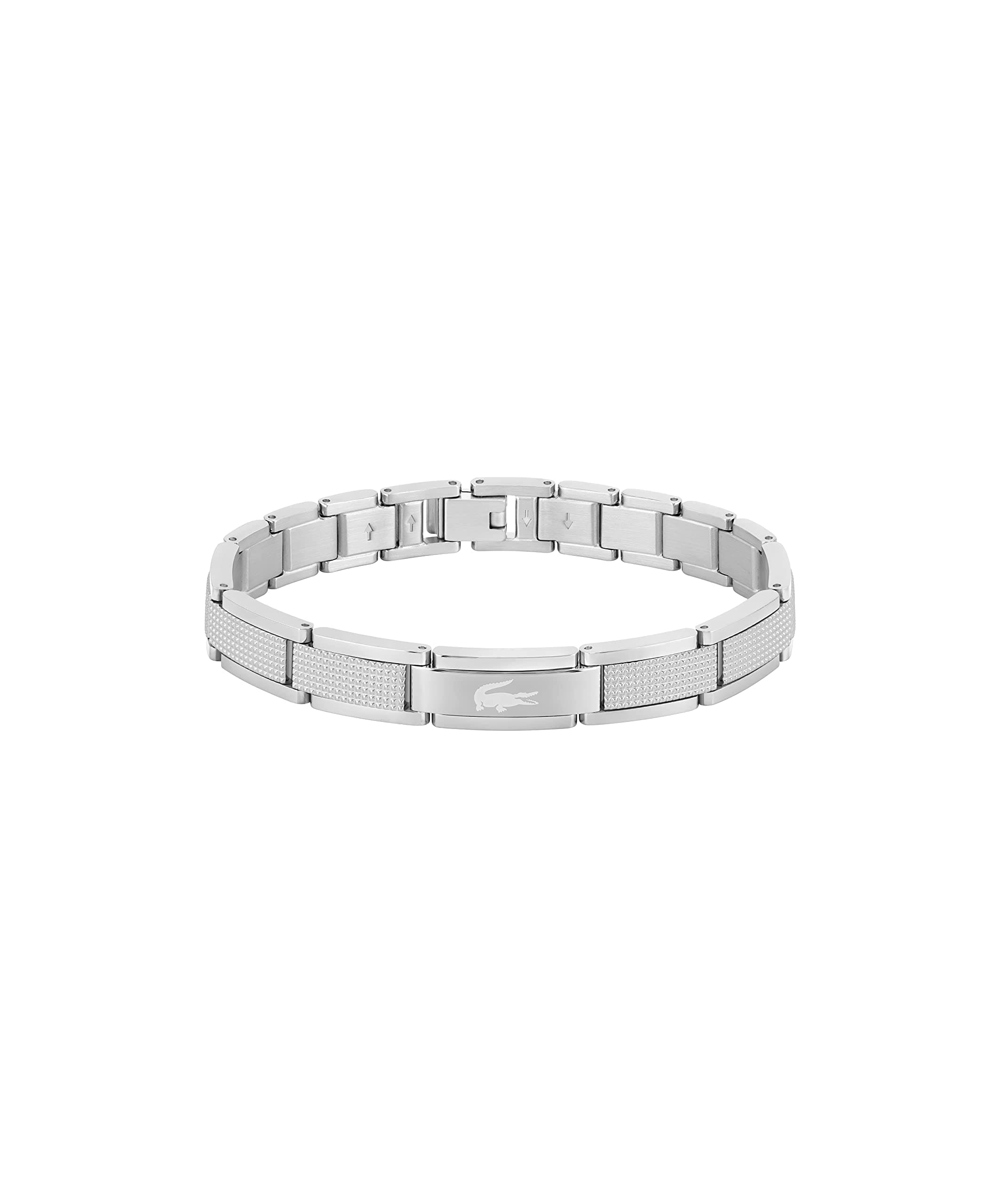 Men's STENCIL Collection Link Bracelet in Stainless steel