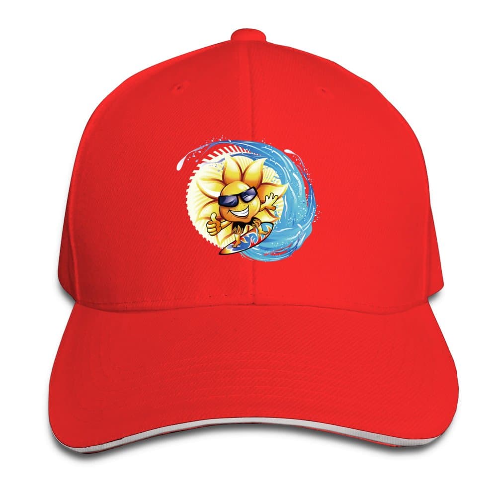 Surf is Sunshine Trucker Unisex Adjustable Sandwich Cap