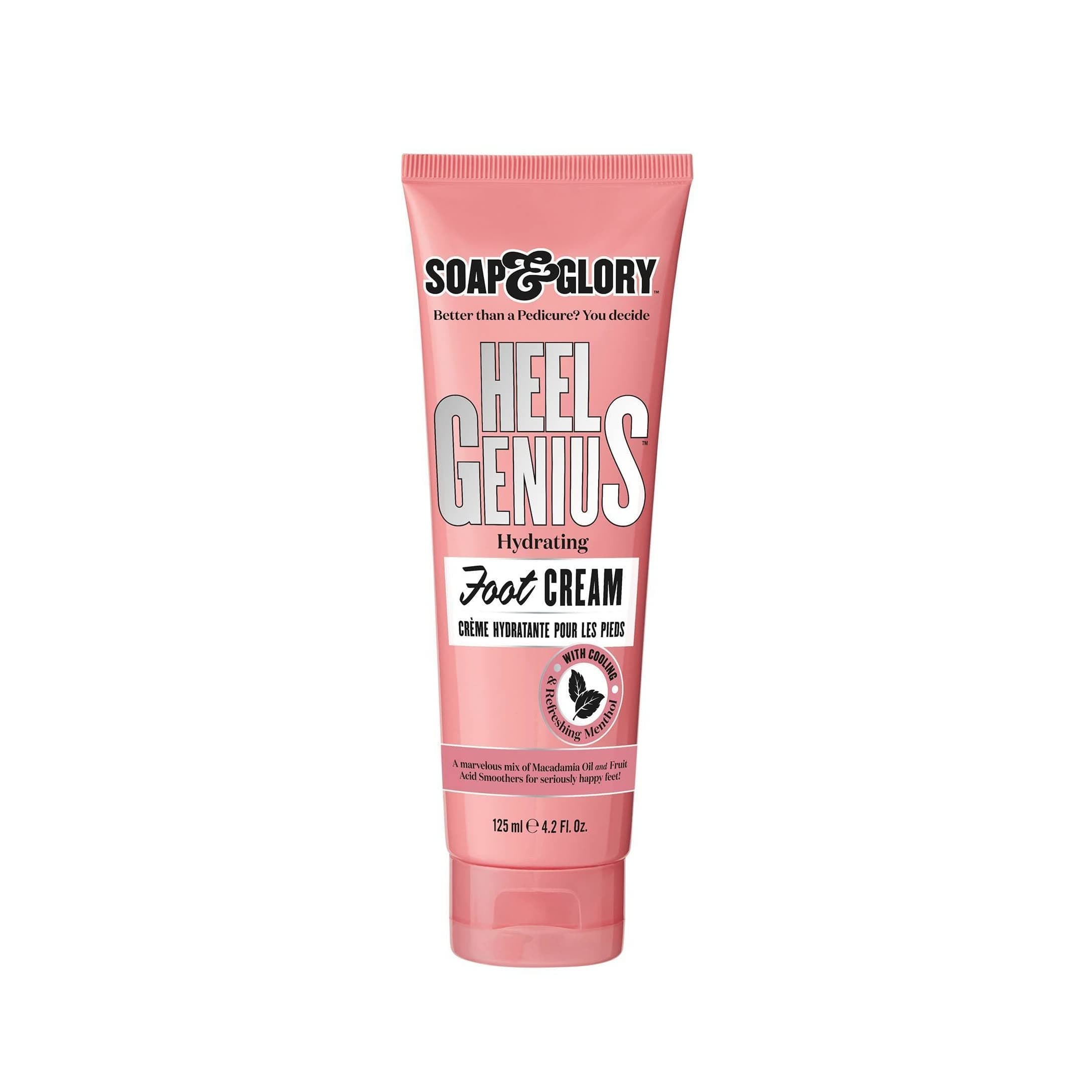 Soap And Glory Heel Genius Amazing Foot Cream Miraculous Moisturising Mix 125ml