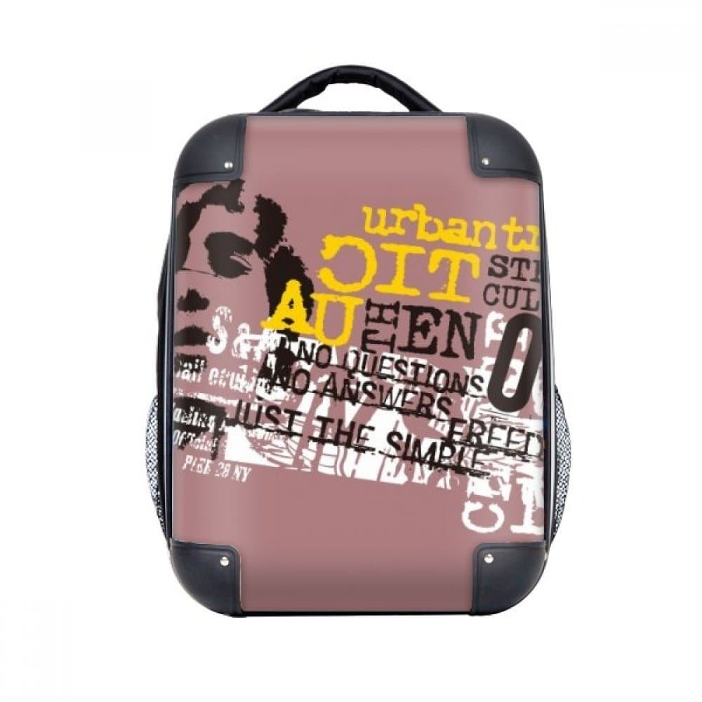 DIYthinkerGraffiti Street Culture Urban Tribe Hard Case Shoulder Carrying Children Backpack Gift 15"