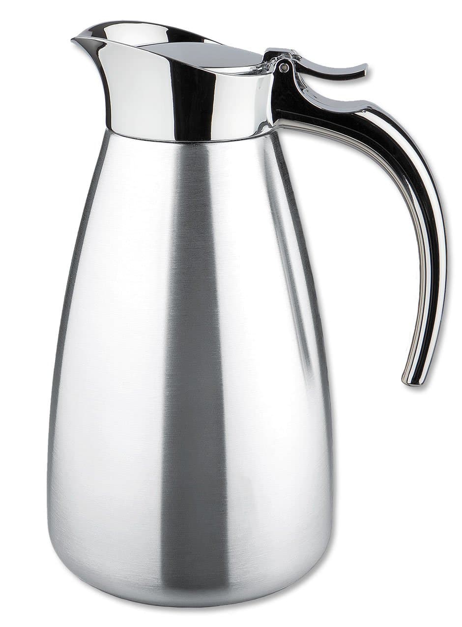 IsosteelVa-9344k 0.6 Liter 20 Oz Polished Stainless Steel Tableline Double Walled Vacuum Carafe