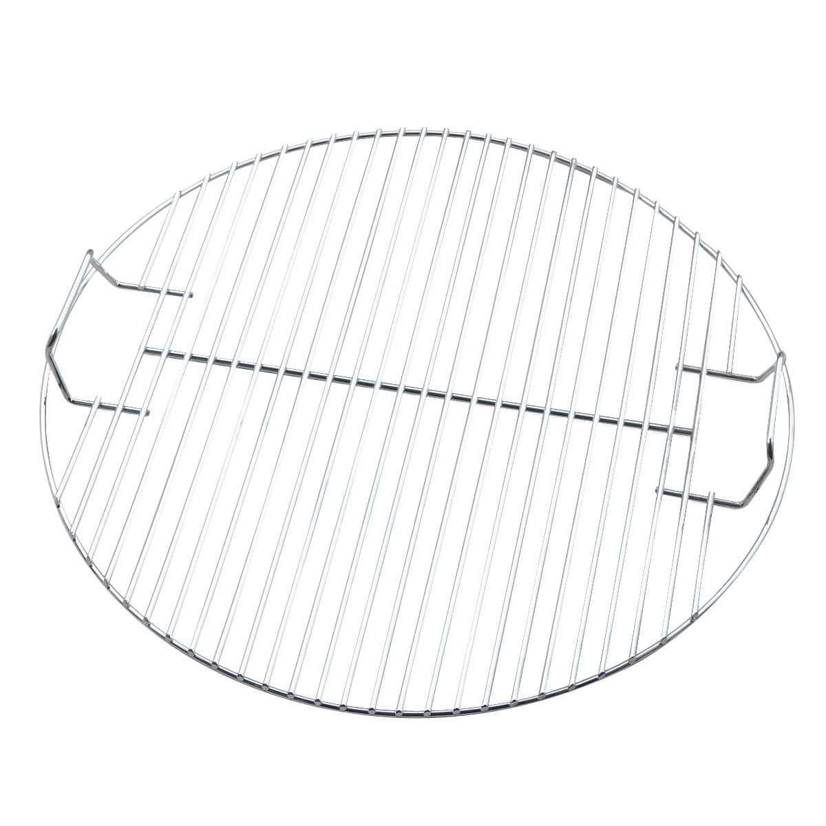 HUAJIAN Round Heavy Duty Fire grill Barbecue Grill Fire Pit Cooking Grate, 44.5cm Barbecue Grid Replacement for BBQ