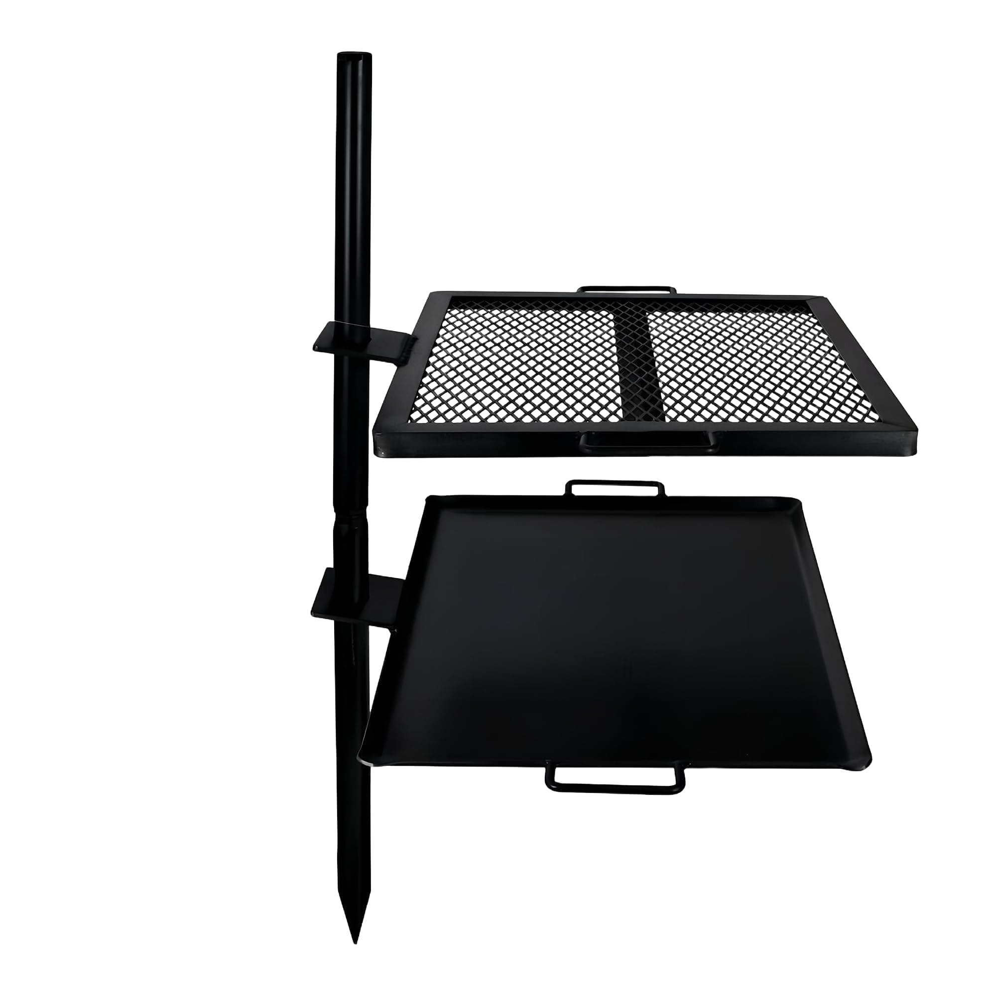 GameMaker Gravity Grills Heavy Duty Solution for Grilling on the Go Open Fire Camping Grill