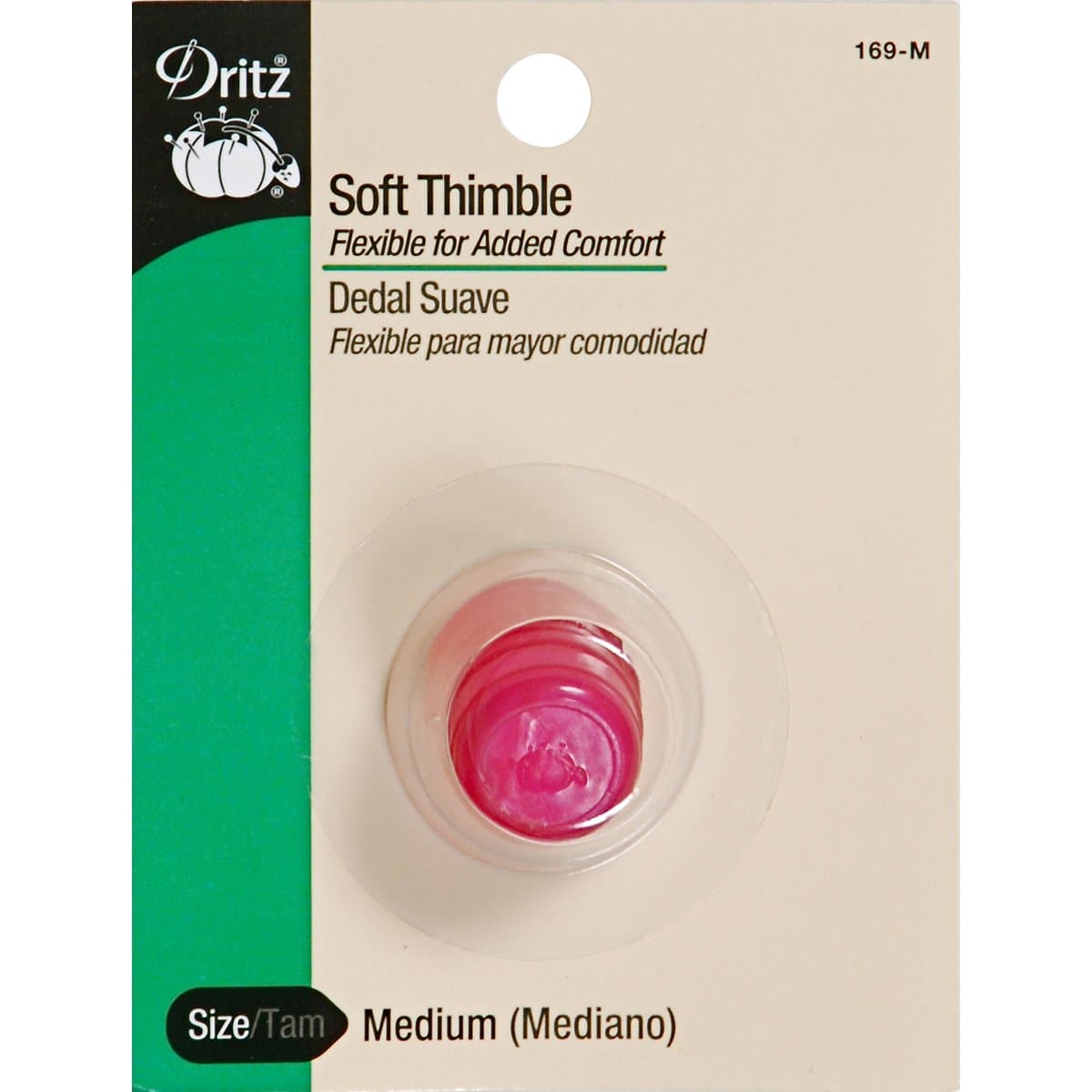Dritz169-M Soft Thimble, Size Medium
