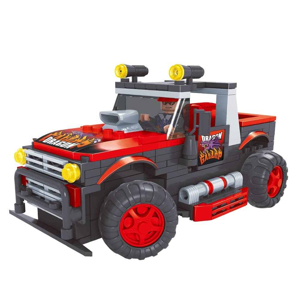 AusiniTruck Plastic Toys, Multi-Colour, 20213, 185 Pieces