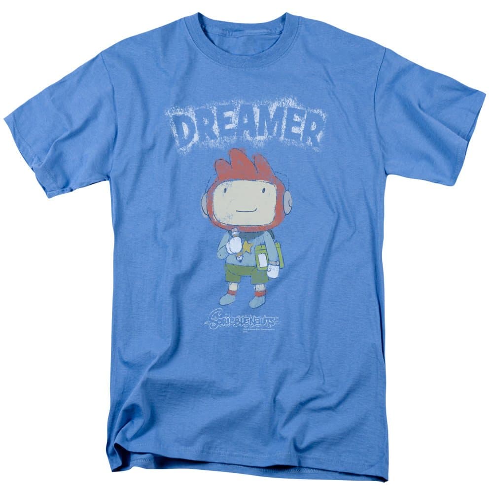 Scribblenauts Puzzle Action Drawing Video Game Dreamer Adult T-Shirt Tee