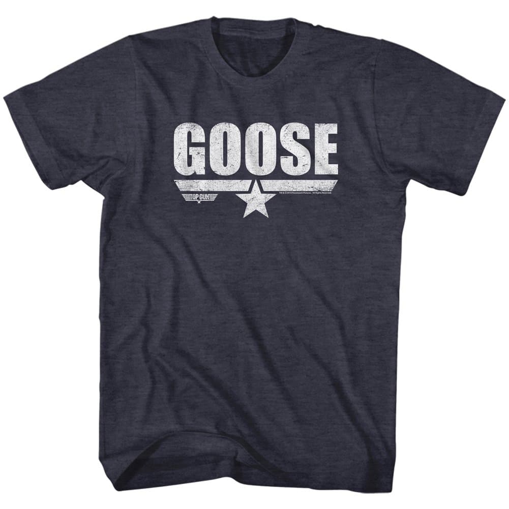 Top Gun 1980's Military Action Movie Vintage Style Goose Adult T-Shirt