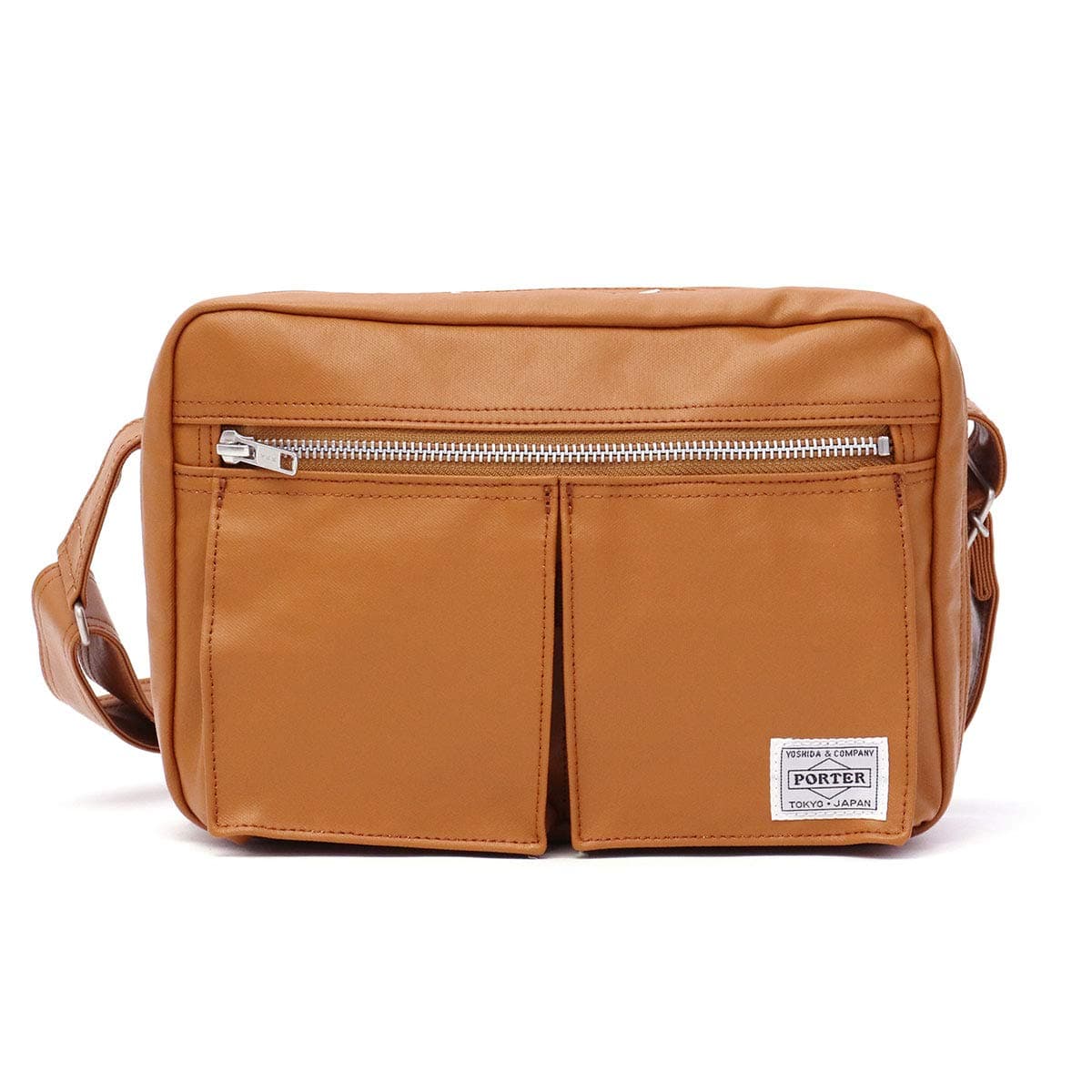 Yoshida Bag Porter Freestyle Shoulder Bag Camel 707-08212