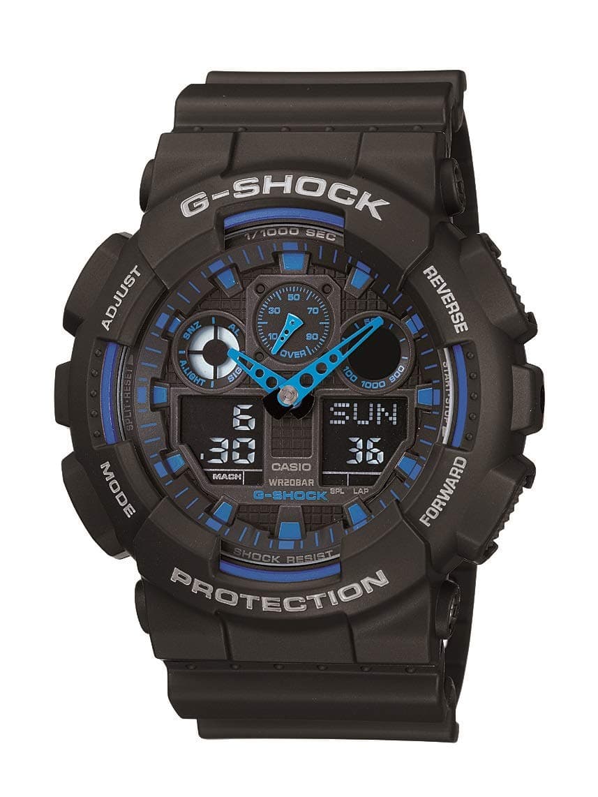 Men's GA-100 XL Series G-Shock Quartz 200M WR Shock Resistant Watch