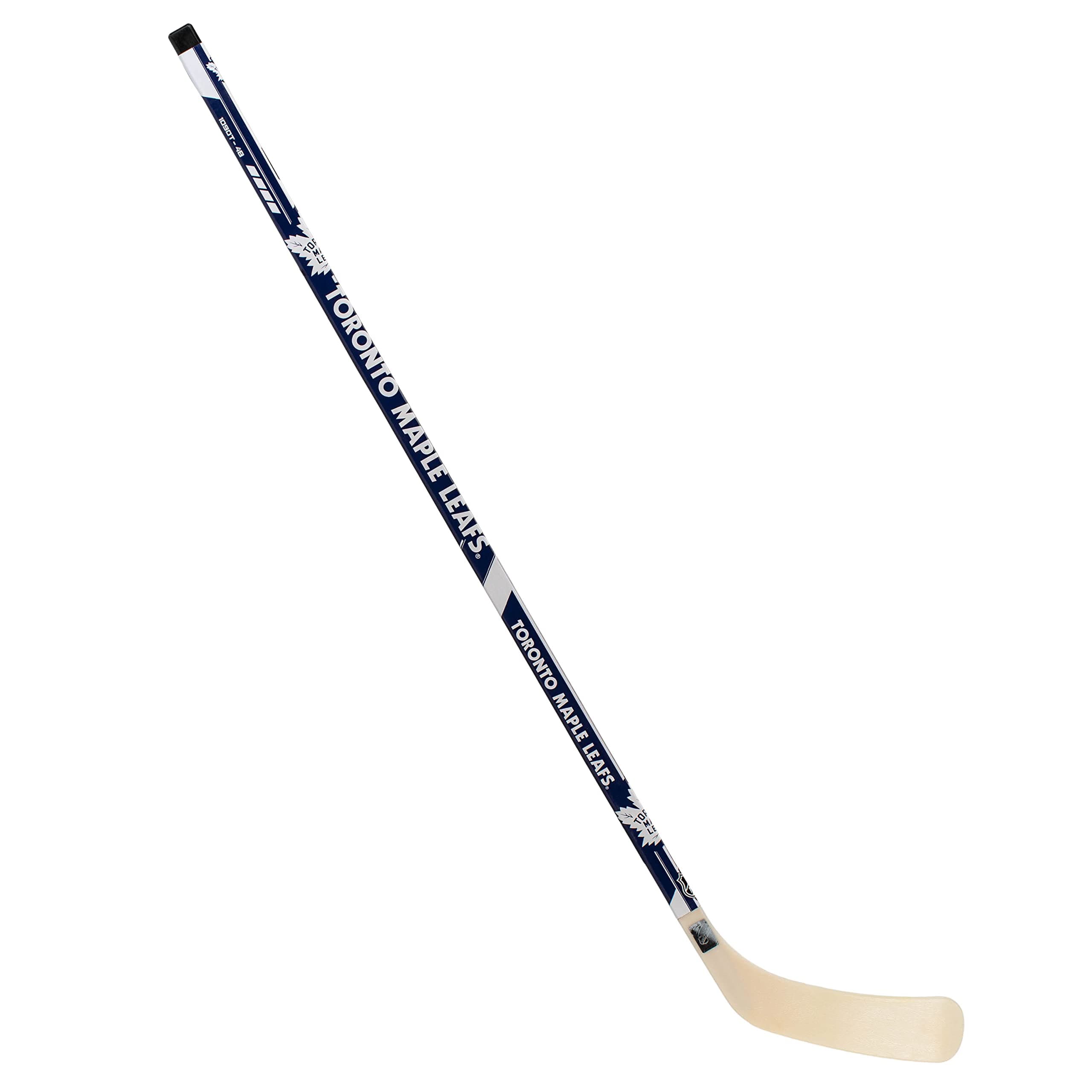 NHL Toronto Maple Leafs Team 48-Inch Vinyl Hockey Stick (Right), Junior, Blue
