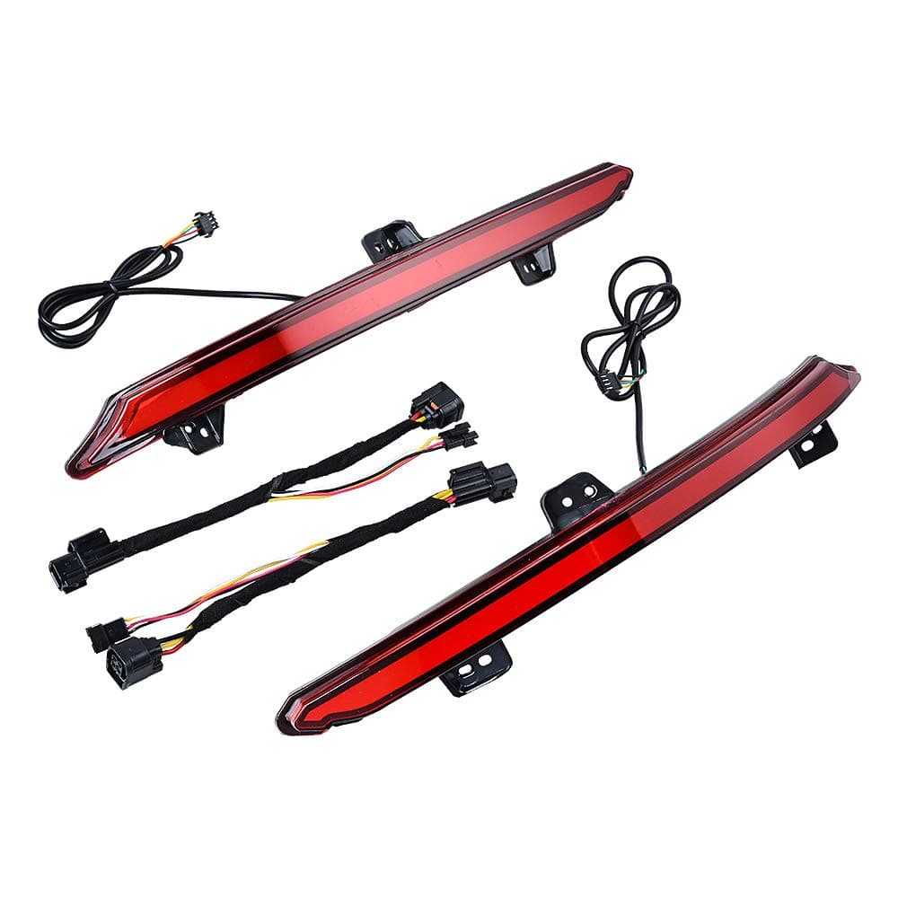 LED Rear Bumper Reflector Brake Tail Light Signal Lamps For Honda Accord 2018-19 2020 2021