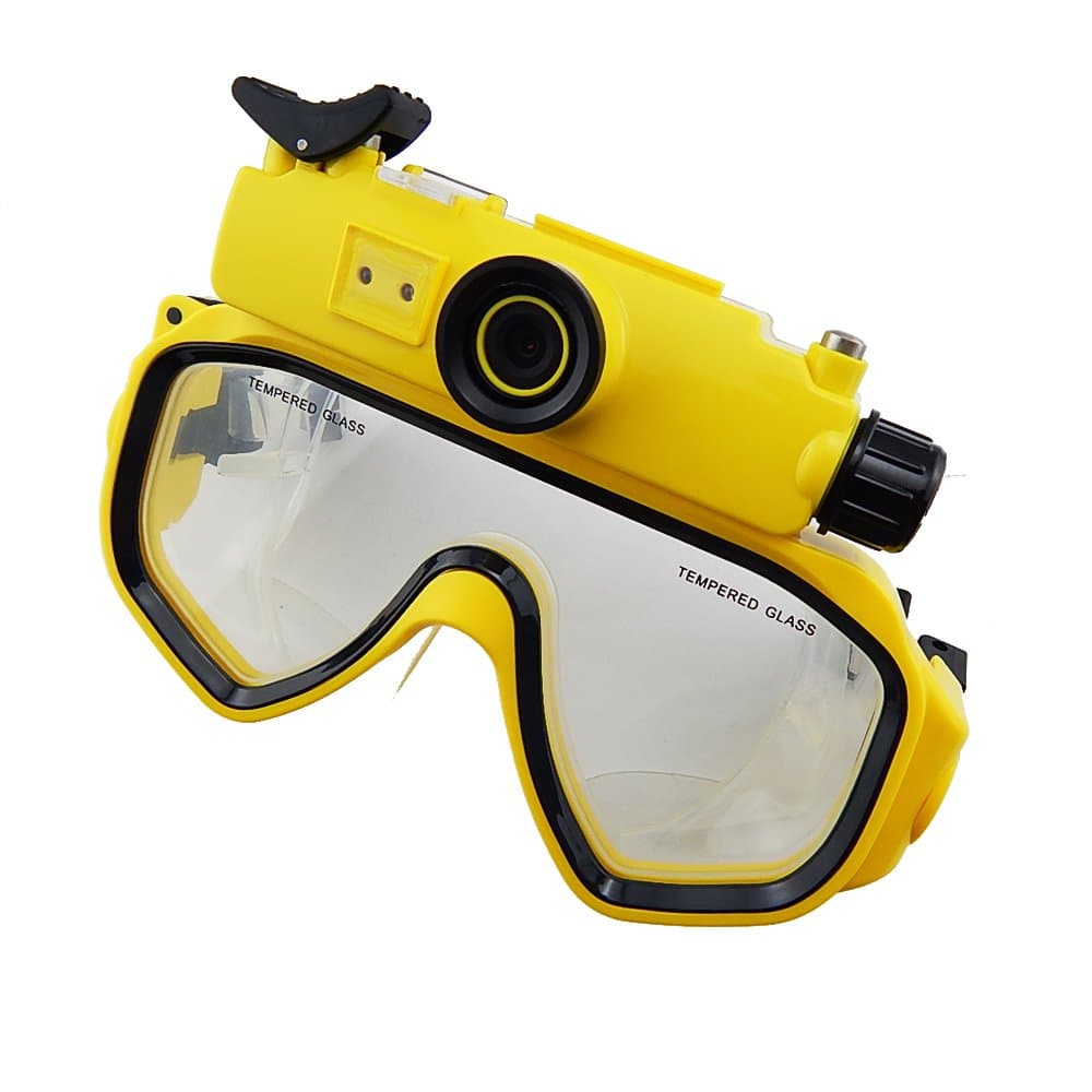 Professional Underwater 30M Scuba Series 720P Digital Camera Mask Diving Mask Camera