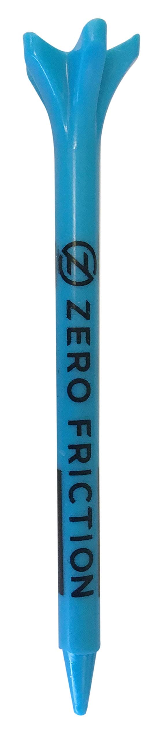 Zero Friction Victory 5-Prong Golf Tees (2-3/4 Inch, Blue, Pack of 40)