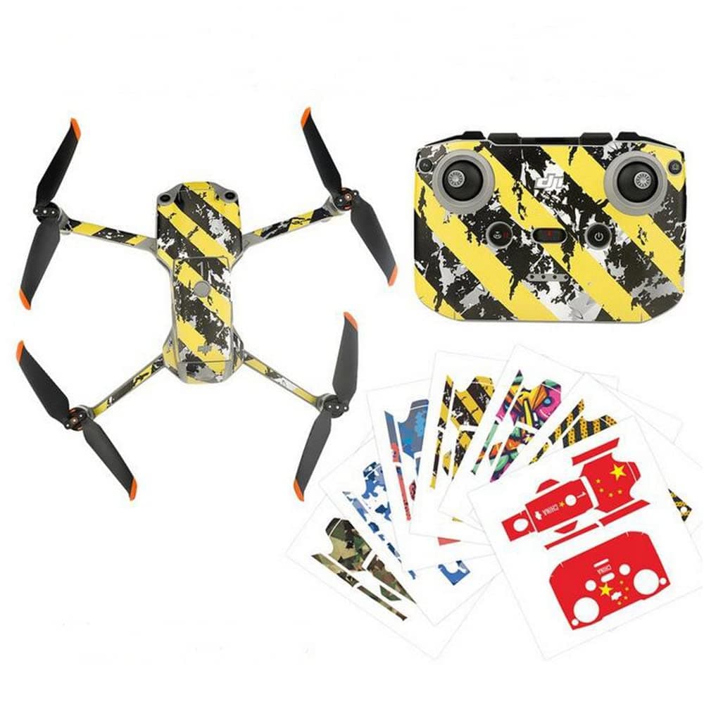 hobbyant Waterproof PVC Stickers Drone Body Skin hobbyant tective Arm Remote Control hobbyant tector for DJI AIR 2S Drone - Model SL02