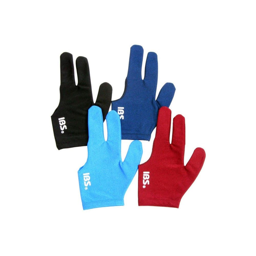 IBS Three Fingers Billiard Gloves Snooker Cue Professional 4 Colors