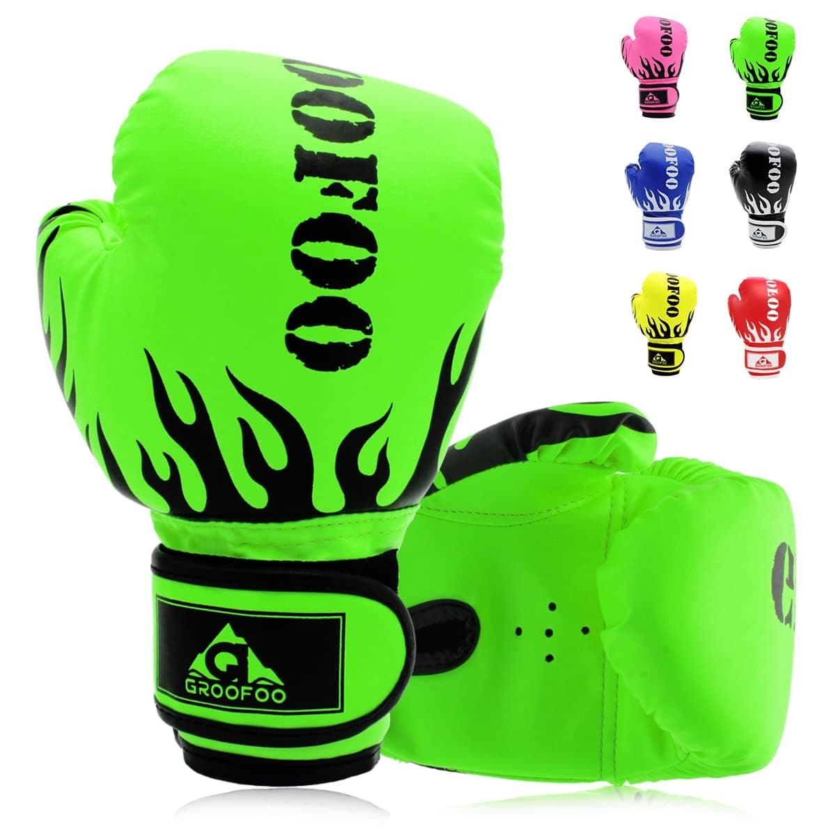 Kids Boxing Gloves 4oz 6oz 8oz Punching Gloves for Kids Youth Traning Gloves for Punching Bag Kickboxing Sparring Muay Thai MMA Fight Gloves