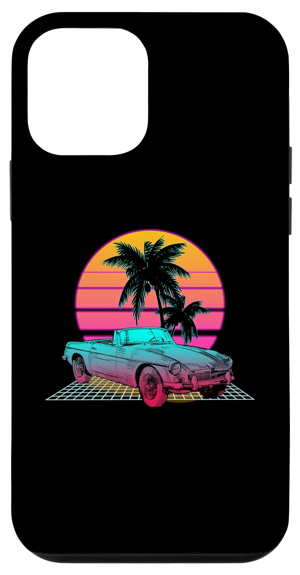 iPhone 12 mini Retro Sports Car Japanese Otaku Aesthetic Vaporwave Art Case