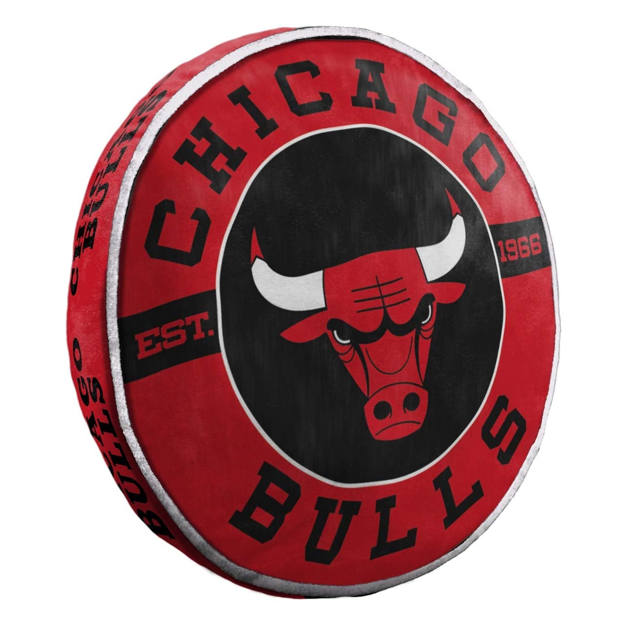 Northwest 1NBA148000004RET Company Chicago Bulls 15" Travel Cloud Pillow, One Size (Pack of 1), Multicolor