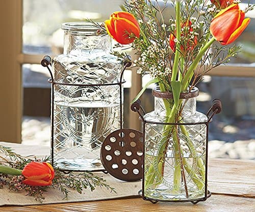 Small Lattiera Flower Bottle