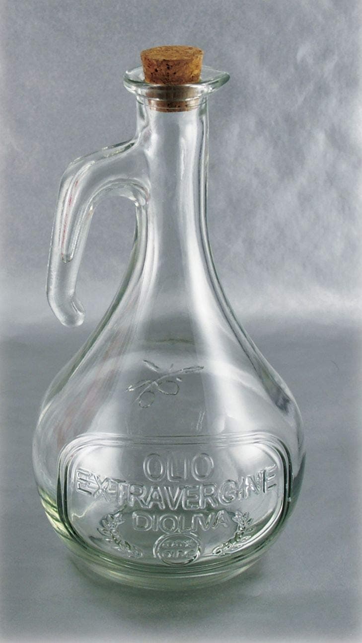 Grant Howard52090 Extra Vergine Olio Embossed Cruet, 13.5 oz.