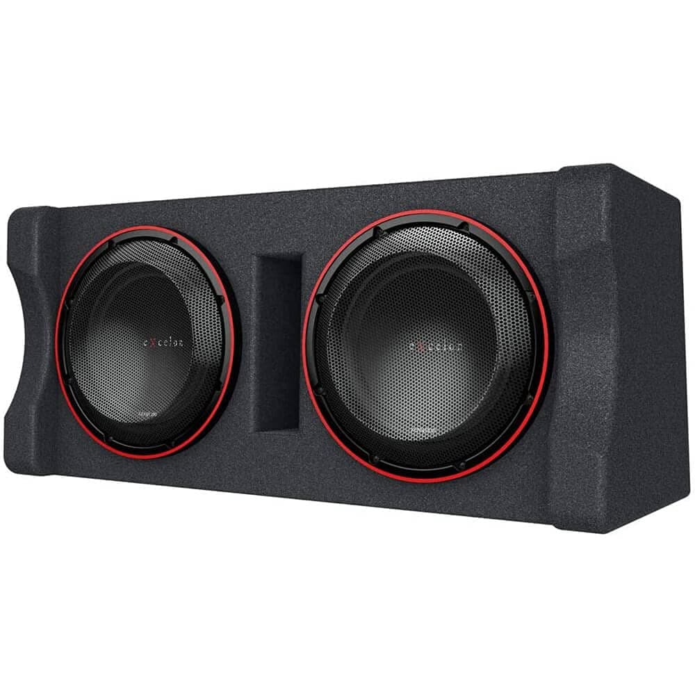 P-XW1221DHP Dual 12" High Performance 2-Ohm Subwoofer Enclosure