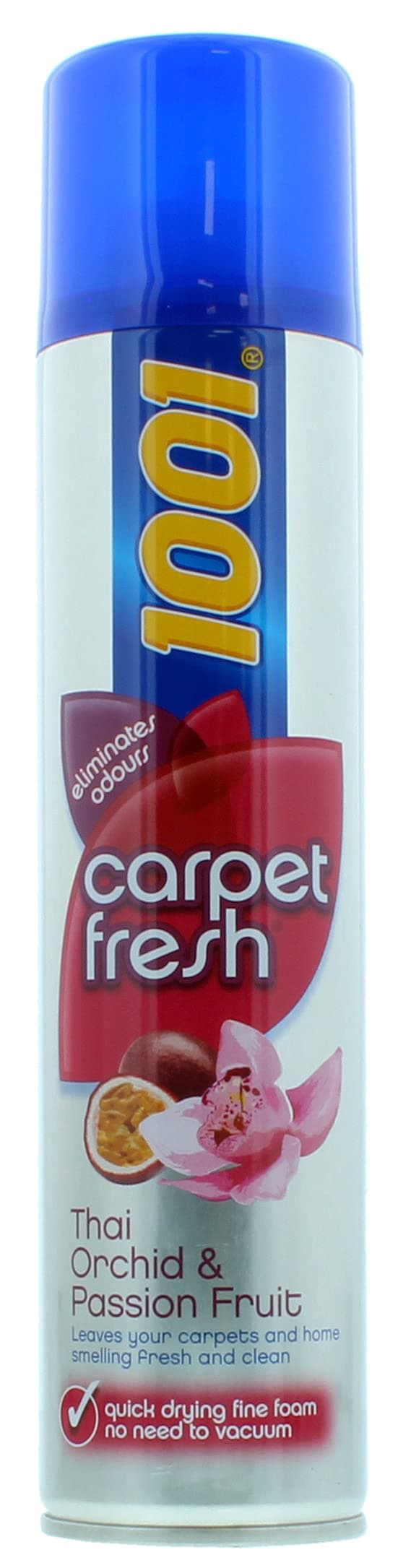 1001Carpet Care 1001 Thai Orchid and Passion Fruit Carpet Fresh, 300 ml