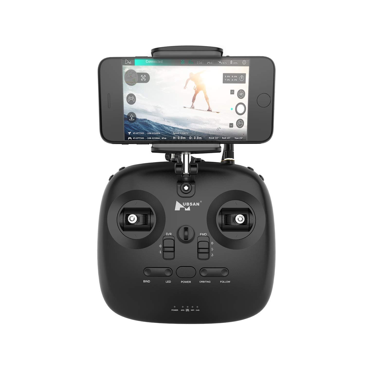 HUBSAN Drone H501A H501M H216A Quad Copter Transmitter HT011A Built-in Repeater,WiFi Flight Transmission Distance Increased Increased 300m(omnidirectional).