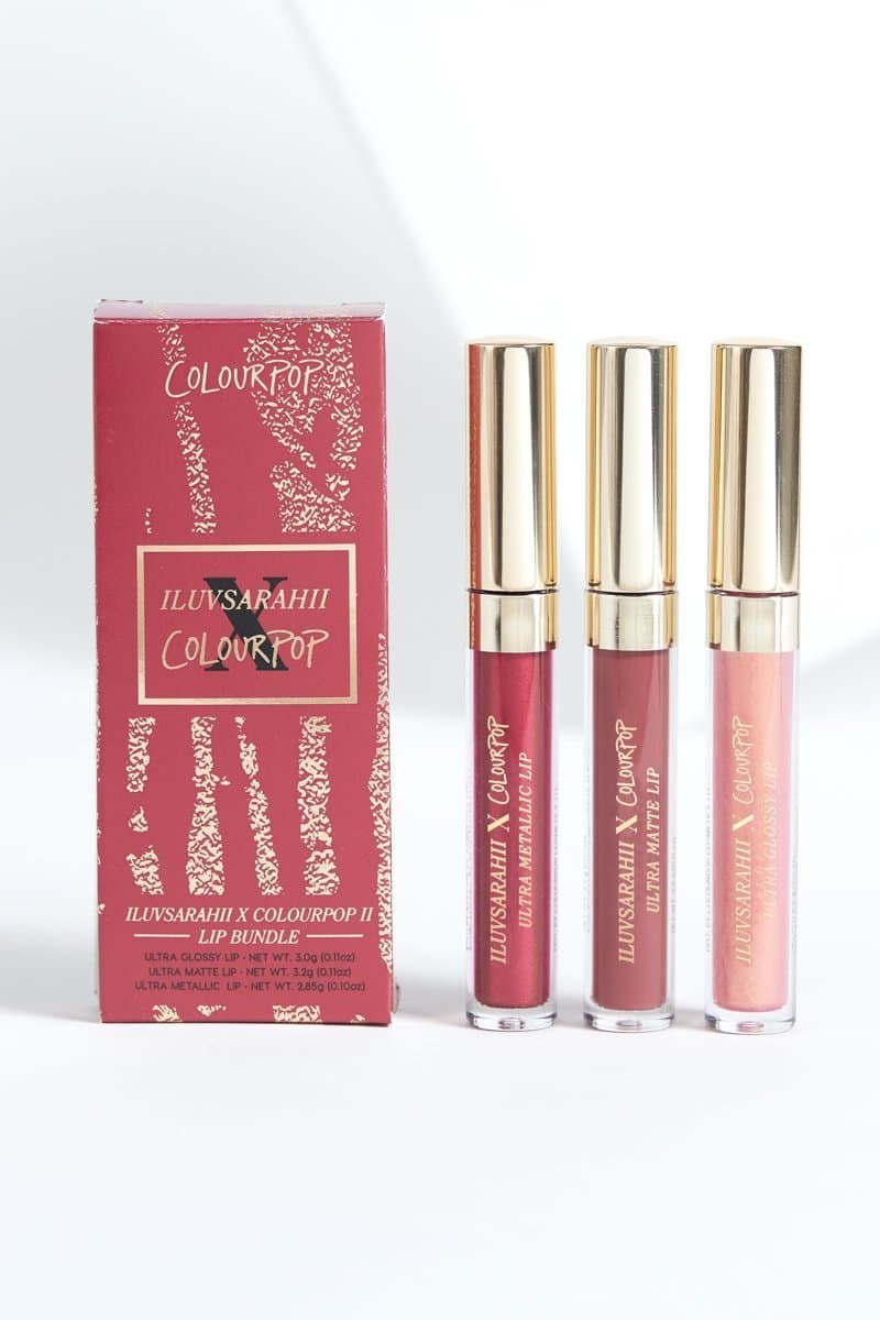 ColourPop Lip Bundle Set ~ iluvsarahii 2 Bundle