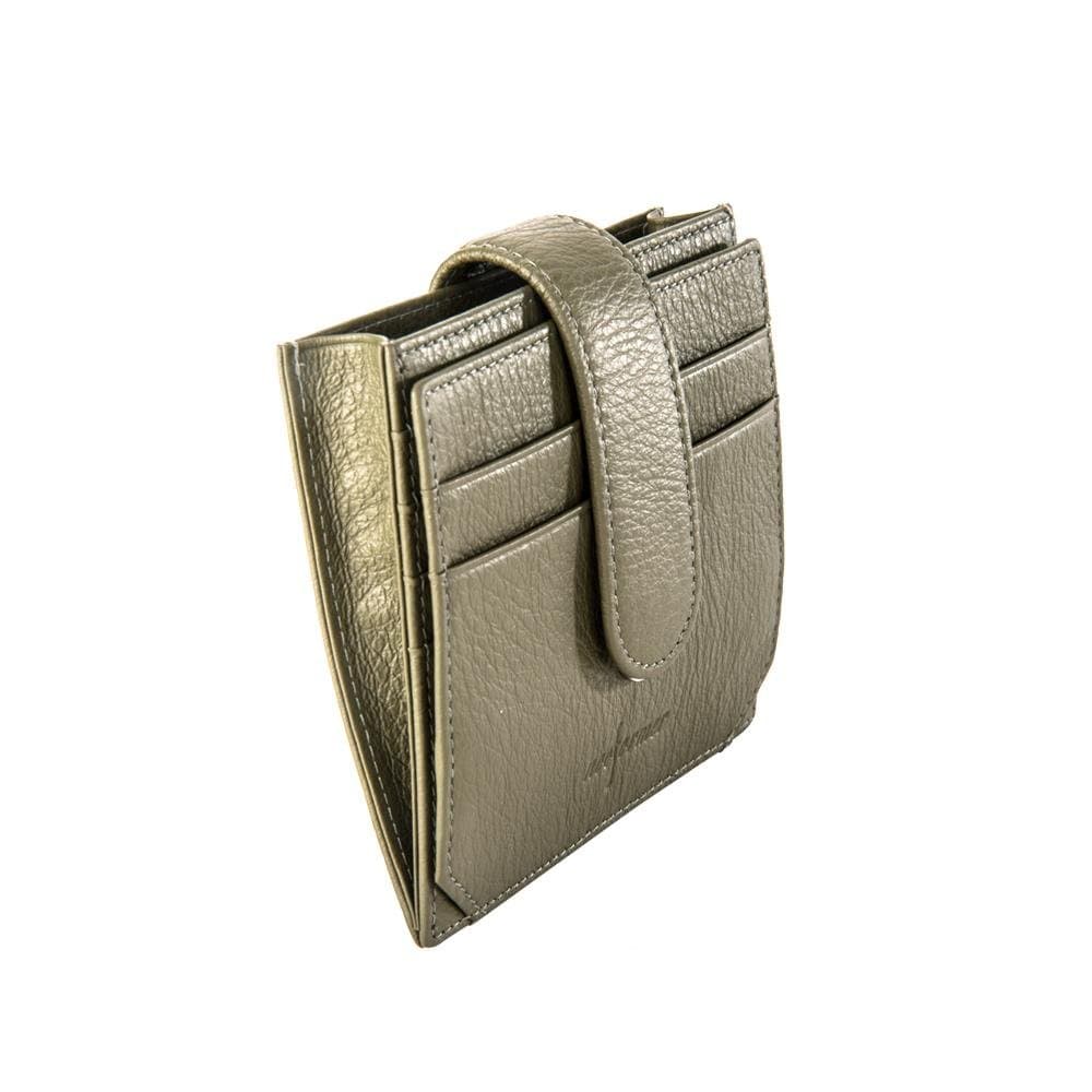 slim minimalist Front Pocket Leather RFID blocking Wallet Money Clip -More Slots