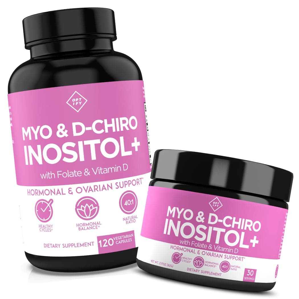 Inositol+ Capsules and Powder Bundle