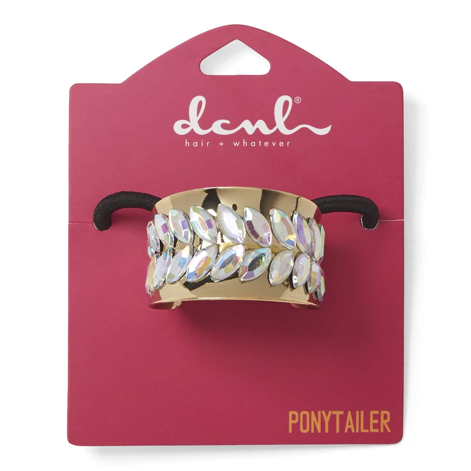 DCNL Gold Pony Cuff with Stones