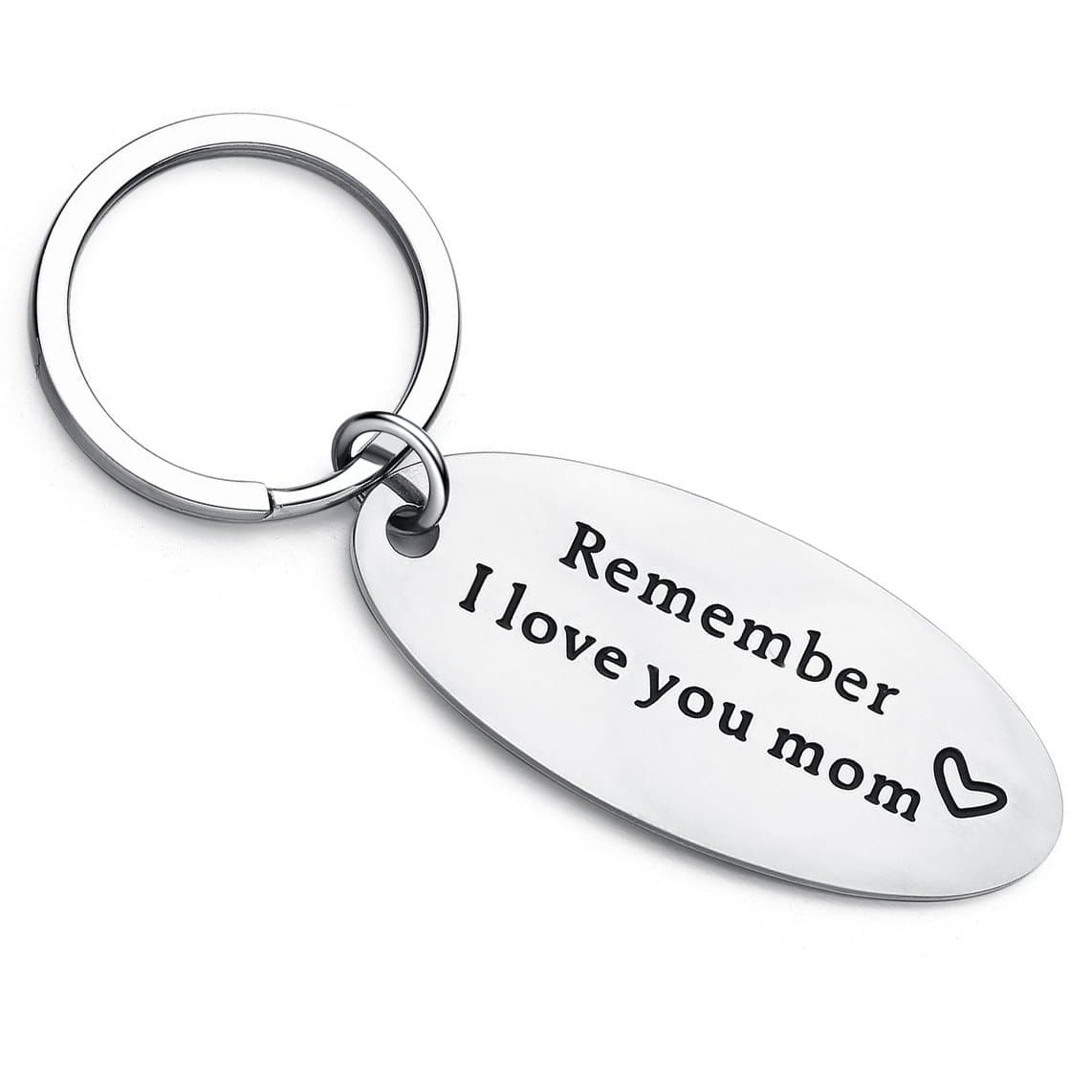 XYBAGSXYBAGS Mother's Day Keychain Gifts from Daughter Son - Remember I Love You Mom - Birthday Christmas Gift for Mom