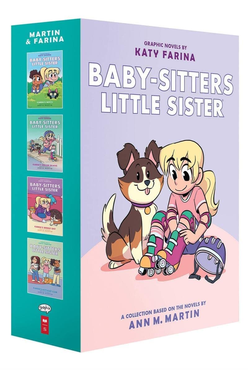Scholastic The Babysitters Little Sister Graphic Novels #1 To #4: A Graphix Collection