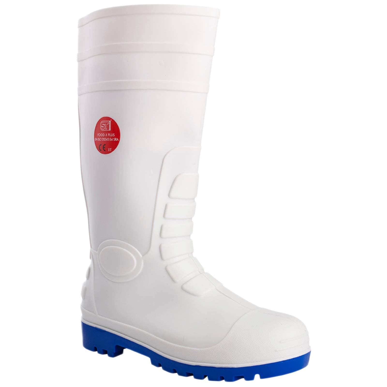 ST Workwear FootwearST Workwear Mens Super Safety Wellingtons Wellies White UK 10