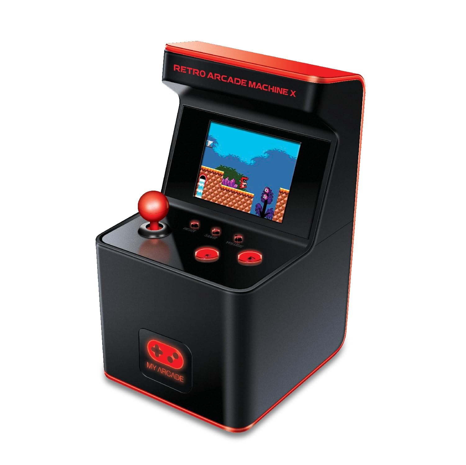 Portable Retro Machine X 16-Bit Mini Arcade Cabinet (Includes 300 Built In Games)