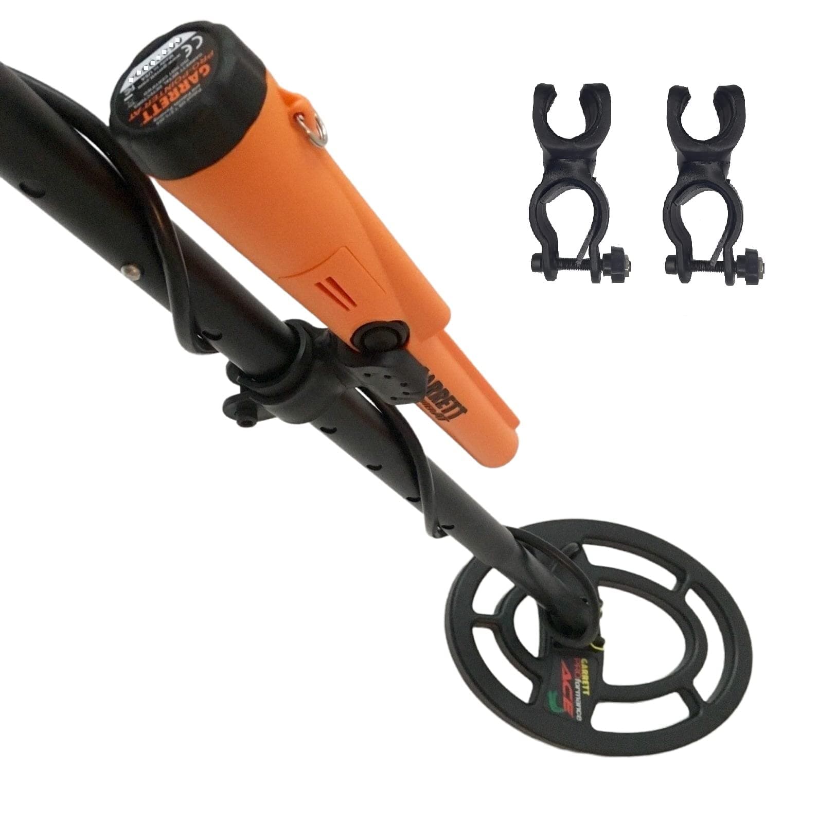 2X Pro Pointer Pin Pointer Flashlight Holder Tesoro Garrett Nokta Whites Treasure