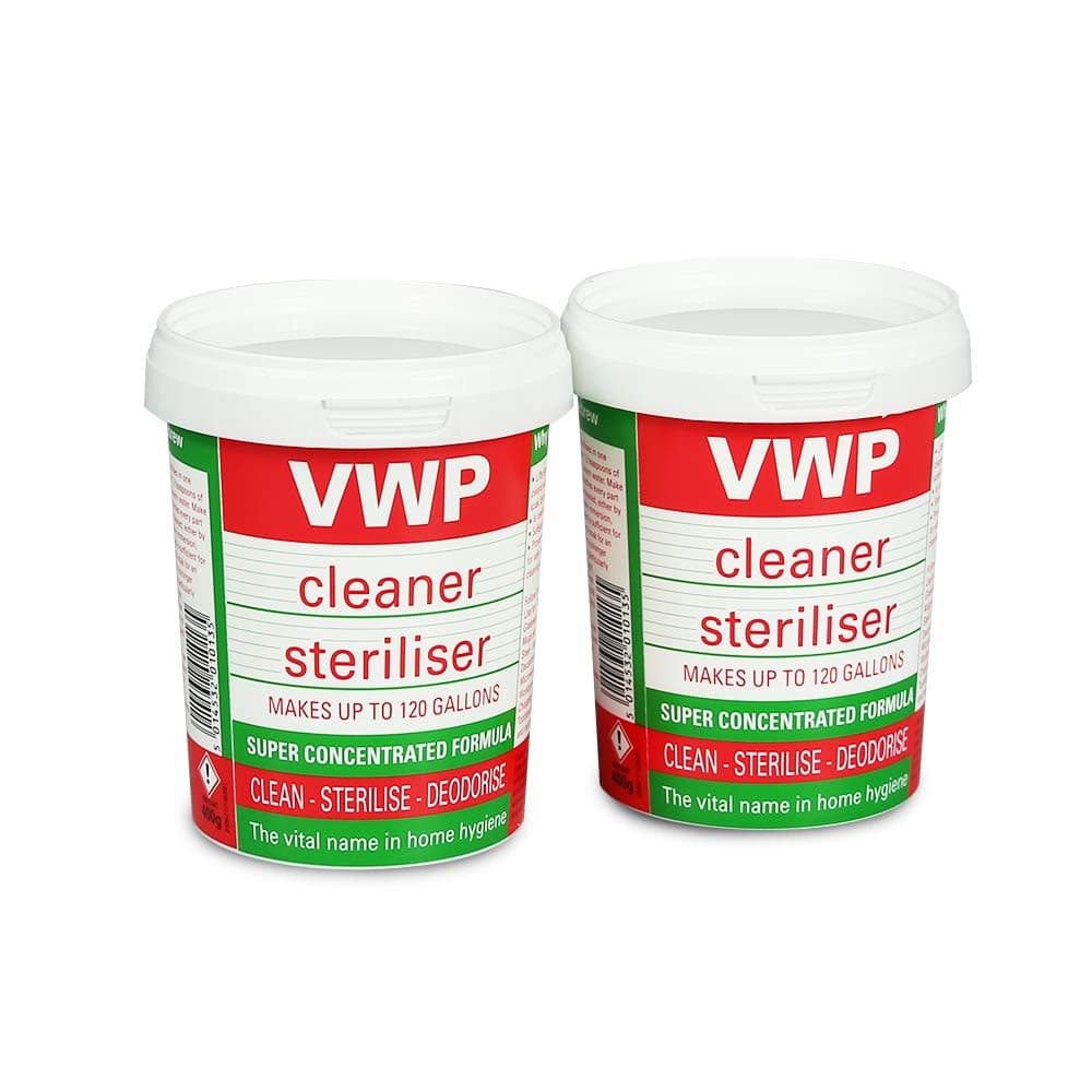 2 x 400g VWP Steriliser/Cleaner